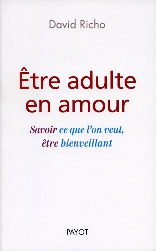 couverture de : Etre adulte en amour