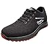 Produktbild Luckycat Sportschuhe Herren Laufschuhe Cushion Luftkissen Sneakers Turnschuhe Fitness Gym Leichtes Bequem Schuhe Sportschuhe Laufschuhe Sneaker Atmungsaktiv Leichte Wanderschuhe Trainers Schuhe Größe