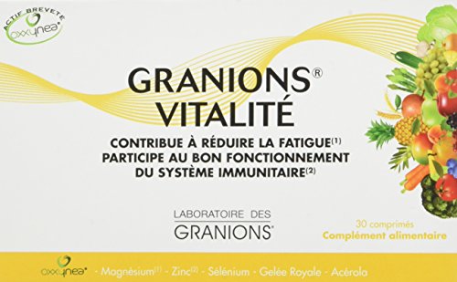 GRANIONS Vitalité 30 Comprimés
