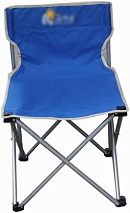 Anna Climbing Chair Outdoor Folding Chair Portable Beach Casual Chair Folding Fishing Stool Backrest Writing Chair Outdoor Chair Color Optional ( Color : Blue , Size : Pack of 3 )