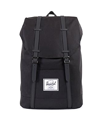 Herschel Classics | Backpacks Sac à Dos Loisir, 46 cm, Noir PU 828432061020