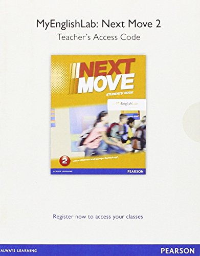 Descargar Next Move Spain 2 Myenglishlab Teachers Access - 