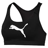 ropa deportiva puma mujer el corte ingles Banda elástica afelpada Puma 4Keeps Bra M Sujetador Deportivo, Mujer, Negro Black-Cat, S