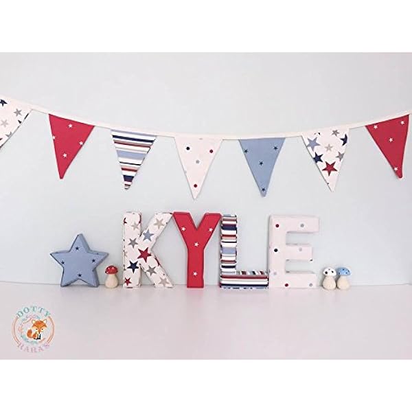 padded letters for nursery
