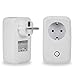 Produktbild Wifi Smart-Steckdose Kabellos-Smart-Switch, SOONHUA intelligente Haushaltsgeräte Ein- / Aus Elektronik Fernbedienung wechseln Stecker mit Timing-Funktion für iPhone iPad Samsung Android-Smartphone