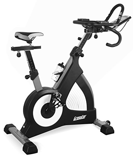 Gregster Speedracer Ergometer, Wirbelstrombremse bis 500 Watt, Klasse S.A. (Studioqualität), Benutzergewicht bis 150 kg