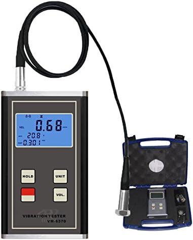 TR-Z-VM-6370 Digital Vibration Meter Tester Vibrometer Gauge for Moving Machinery