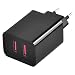 Produktbild Top-Longer USB Ladegerät 5V 6A 2 Ports mit Smart Technologi Smart Phones und PC Tabletten (Schwarz)