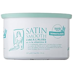 Satin Smooth Vitamin E Depilatory Wax with Aloe Vera - Image 4