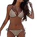 Produktbild Junjie Damen Frauen Sexy Split Badeanzug Gaze Hosen Gini Badeanzug Weiß, Schwarz sexy tüll grau rot Collection Brautjungfer Hochzeit Sommer
