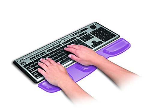 Fellowes Health-V Crystals Tastatur-Handgelenkauflage violett - 3