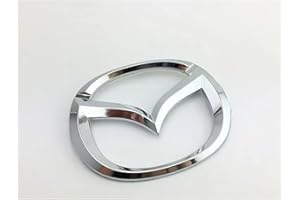 QSLLLY Emblème de Voiture Logo Badge pour Mazda MX-5 NC,Capot Avant et Arrière et Logo du Coffre Decal Remplacement Pièces Accessoires Deco,normal-12.5cm*10cm