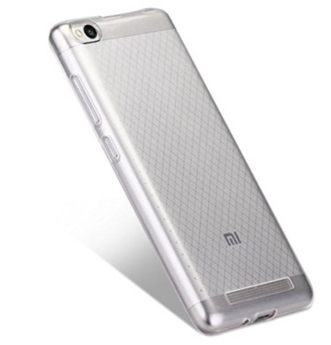 Prevoa       XIAOMI Redmi 3 Funda - Transparent Silicona TPU Protictive Funda Case Carcasa para XIAOMI Redmi 3 5 0 pulgadas 4100 mAh 4G LTE Smartphone - Transparent