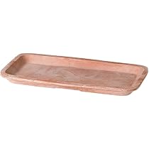 Italienischer Terracotta-Untersetzer Für Blumenkästen – 52 Cm, Mediterraner Vintage-Stil, Für Balkon & Garten