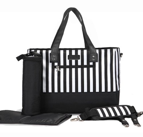 Allis City Tote Baby Changing Bag  (Stripe)