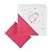 Noukies BB 1589.50 Anna and Pili Hooded Bath Towel Raspberry