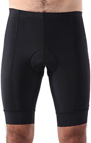 Garvirp Mens Cycling Short 3D Padded Bike Shorts Fast Dry Bicycle Bike 2XL Black