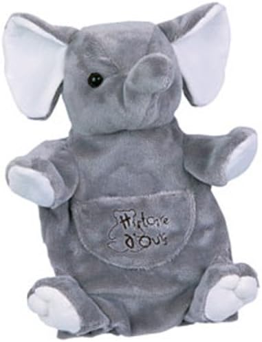Histoire d'ours25 cm Elephant Hand Puppet
