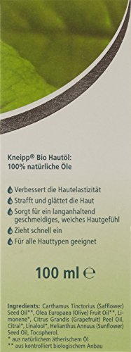 Kneipp Bio Hautöl, 1er Pack (1 x 100 ml) - 4