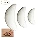 Price comparison product image Pawaca Newborn Photography Crescent Posing Pillow Basket Filler Silk Baby Photo Prop, Newborn Photography Shoot Positioner Set (3 PCS)
