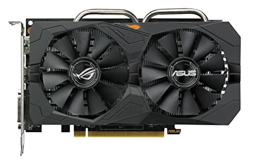ASUS ROG-STRIX-RX560-4G-GAMING Radeon RX 560 4GB GDDR5 - Tarjeta gr  fica  AMD  Radeon RX 560  5120 x 2880 Pixeles  1275 MHz  1285 MHz  4 GB 