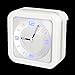 Produktbild LOSKDMMJIO Wecker-Creative Mute Leuchtend Kleiner Wecker Multifunktionswecker,White