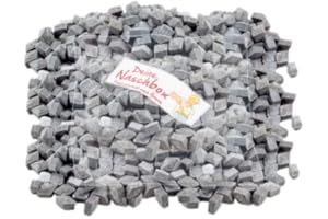 ‎PE ÄM Deine Naschbox | Salmiak Lakritz Diamanten | 1kg Nachfüllbeutel | Minimale Verpackung 100% recyclebar - XL Großpackung - Gelatinefrei - Spezialität