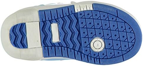 Disney Frozen Elsa Light Up Flash Hi Top Trainers Infants Blue Sneakers Shoes (UK1) (EU33)