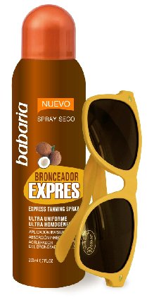 Preisvergleich Produktbild Babaria Express Tanning Spray 200ml And Sunglasses