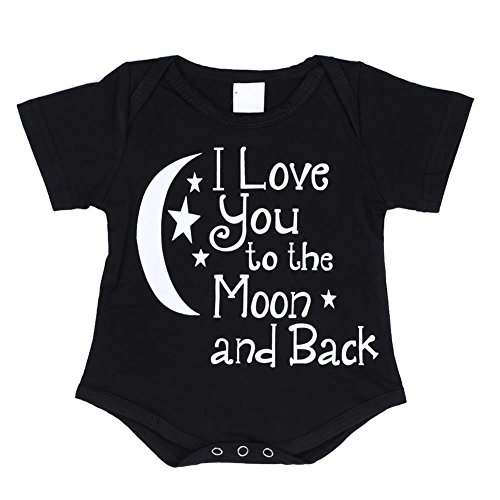 Preisvergleich Produktbild Moon Bedruckte Baumwolle kurze Ärmel Body outfit- (24)