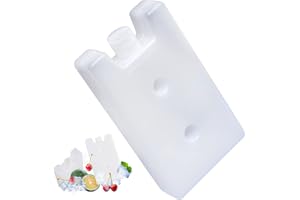 RosyFate Ghiaccioli per Borsa Frigo, Elementi Refrigeranti, Ghiaccio di Raffreddamento -Mattonelle di Ghiaccio Elementi di Raffreddamento per Cool Box e Cool Bag per la Casa e Il Tempo Libero