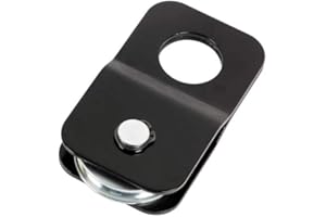 Melko Puleggia per verricello in acciaio, per funi da 1 a 8 mm, con parti laterali mobili, portata 4 t