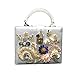 Produktbild Lxmhz Damenmode Clutch Purse Abend Hochzeit Handtasche Elegant DREI-dimensionale Blumenhandtasche für Küche, Party, Club