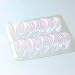 Frcolor 5 Pairs Silicone Eyelash Perming Curler Shield Pads Makeup False Eyelash Permanent Patches
