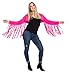 Produktbild Folat 64574 Bolero Fringe Neon Pink, Damen, Rosa