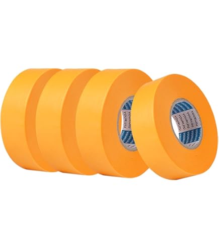 Nastro Mascheratura HASKYY Nastro Per Mascheratura 30mm X 50m - 3 Rotoli, Adesivo Preciso Per Pittura E Carrozzeria Nastro Professionale Fai Da Te - 4