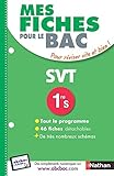 Mes fiches pour le BAC SVT 1re S