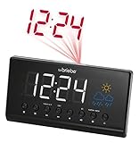Gran pantalla de 15.5 cm con indicación de la hora en formato 24 horas y fecha