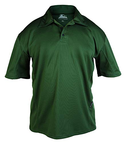 h804gnxxxxl de l'Himalaya S.B.J Sportland Iconic Polo Vert