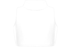 Hamishkane® Girl Sleeveless Running Vest Tank Tops, Kids Gymnastics Crop Tops, Plain Stretchy Sports Vest Top, Yoga Dance Girls' Vests Tops