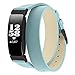 Produktbild Womdee Kompatibel Fitbit Inspire Armband/Fitbit Inspire HR Armband, Double Tour Lederband Ersatz Armband für Damen Herren Fitbit Inspire/Fitbit Inspire HR Fitness Tracker