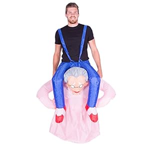 Hinchable Abuela Adulto Disfraz