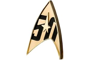 QMX Quantum Mechanix QST066 Star Trek 50th Anniversary Magnetic Badge