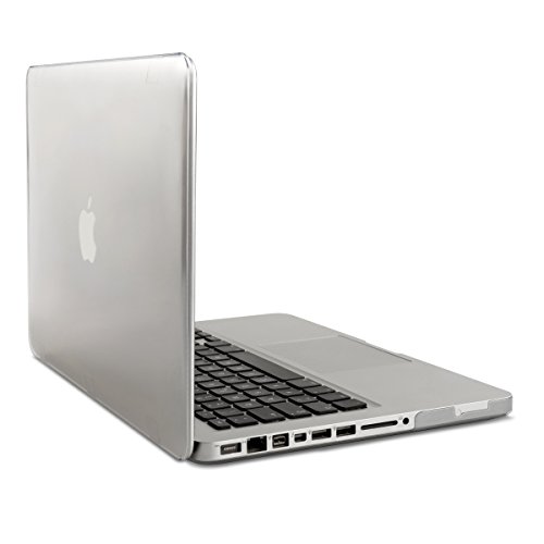 kwmobile Crystal Hülle für Apple MacBook Pro 13" (ohne Retina) Hard Case - dünne durchsichtige transparente Schutzhülle Cover Tasche Transparent