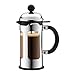 Bodum Chambord 3 Cup French Press Coffee Maker with Locking Lid, Stainless Steel, 12-Ounce RS.6330.00