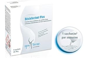 ITEMS FRANCE DESINFECTANT + - Desinfectant+ granules pour Spa 4x35gr Spa Time ba.