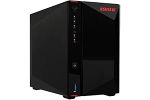 Asustor AS5202T/2G/12T-WDRED NAS 2 TB (2 x 1 TB) Ironwolf 12To