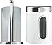 Produktbild Wesco Küchenrollenhalter & Vorratsdose mit Sichtfenster - 2er Set in Weiss