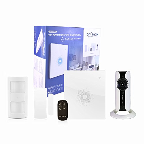 DIYtech W07 Pro Kit de Seguridad, Blanco