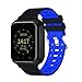 Price comparison product image TYWZF Fitness Trackers Smart Watch Waterproof IP67 4G 1GB/8GB Phone Support Heart Rate Sim Card For Android 6.0,Blue